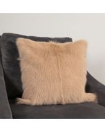 Cream Goatskin Cushion by Native