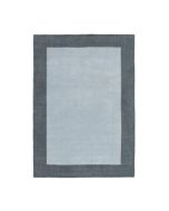 Origins Borders Grey Wool Rug