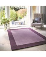 Origins Borders Mauve Wool Rug