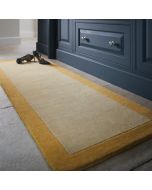 Origins Borders Ochre Wool Runner