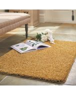 Origins Buddy Ochre Washable Plain Rug