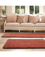Origins Buddy Ox Red Washable Plain Rug