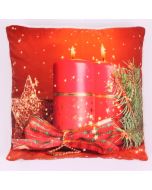 CHRISTMAS CUSHION FESTIVE CANDLES by Ultimate