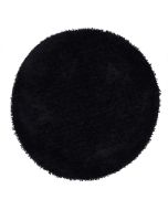 Origins Chicago Black Polyester Circle Rug