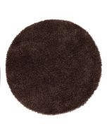 Origins Chicago Chocolate Polyester Circle Rug