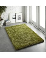 Origins Chicago Olive Polyester Plain Rug