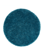 Origins Chicago Dark Teal Polyester Circle Rug