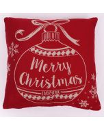 CHRISTMAS CUSHION CHRISTMAS BAUBLE by Ultimate