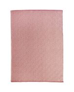 Hug Rug Woven Diamond Coral Pink Rug