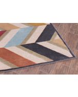 Prestige Dimensions 834 Teal Geometric Rug