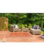 Rugstyle Terrace Dragonfly Terracotta Rug