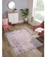 Rug Style Odyssey Earth Pink Abstract Rug