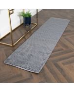 Grey Bubble Runner Wool Rug by Native