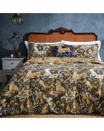 Harewood British Animal 100% Cotton Duvet Cover Set Blue By RIVA