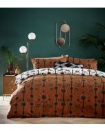 Desert Monkey Exotic Printed Reversible Duvet Cover Set Amber By RIVA