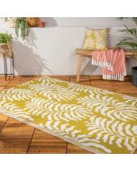 Tocorico Outdoor 100% Recycled Rug Mustard By RIVA