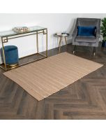 Woven Stripe Jute Rug by Native