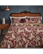 Harewood British Animal 100% Cotton Duvet Cover Set Ruby By RIVA