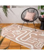 Klay Outdoor 100% Recycled Rug Natural By RIVA