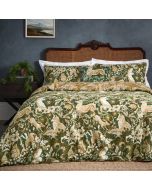 Harewood British Animal 100% Cotton Duvet Cover Set Emerald By RIVA