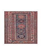 Fenix G4750 Red Modern Rug by Euro Tapis