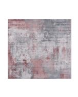 Fenix G5536 Pink Abstract Design Rug by Euro Tapis