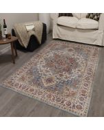 Fenix G4648 Multiple Color  Bordered Rug by Euro Tapis
