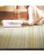 Origins Fine Stripes Ochre Wool Rug