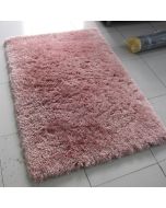 Ultimate Flossy Blush Plain Shaggy Rug