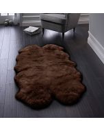 Origins Genuine Sheepskin Chocolate Rug