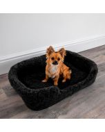 Merino Wool Pet Bed - Black by Native
