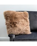 Light Brown Sheepskin Cushion by Native