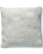 Woven Diamond Cushion Natural by Hug Rug