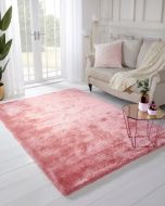 HMC Indigo Blush Plain Shaggy Rug