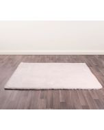 HMC Indigo Ivory Plain Shaggy Rug 