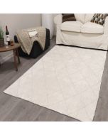 Jay 1672 Ivory Abstract Design Rug by Euro Tapis