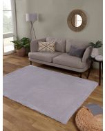 Ultimate Lulu Silver Shaggy Rug