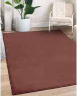 Rug Style Modern Poly Moda Chocolate Rug 