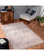 Ultimate Nova 8881A White Yellow Traditonal Rug