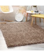 Origins Portland Natural Plain Shaggy Rug