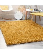 Origins Portland Ochre Plain Shaggy Rug