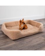 Merino Wool Large Pet Bed - Cappucino by Native 