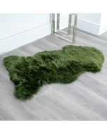 Olive Green Sheepskin Rug XXL by Native