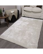 Shadow Ivory Plain Rugs by Euro Tapis