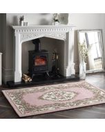 Origins Shensi Pink Traditional Wool Rug