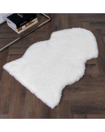 Ivory Short Pile Sheepskin Rug by Native