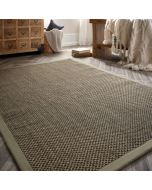 Origins Sisal Sage Green with Sage Green Border Rug