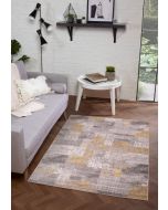 Rug Style Odyssey Spectrum Gold Abstract Rug