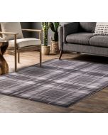 Ultimate Tartan Grey Chequered Rug