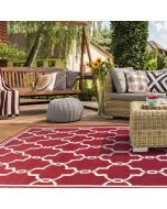 Rugstyle Terrace Spanish Tile Bordeaux Rug